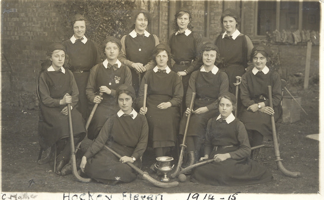 St. Mary's Layton Hill Convent Ladies Field Hockey Team - 1915
