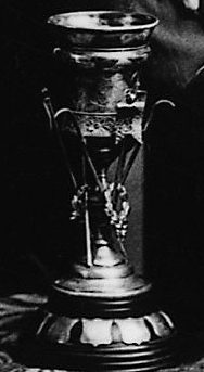 Ice Hockey Trophy won by the Junior Victorias of Montreal - 1896
