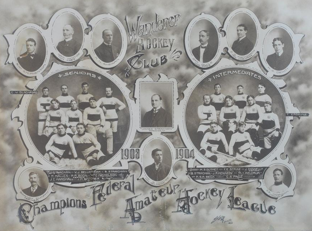 Wanderer Hockey Club - Champions Federal Amateur Hockey League 1904