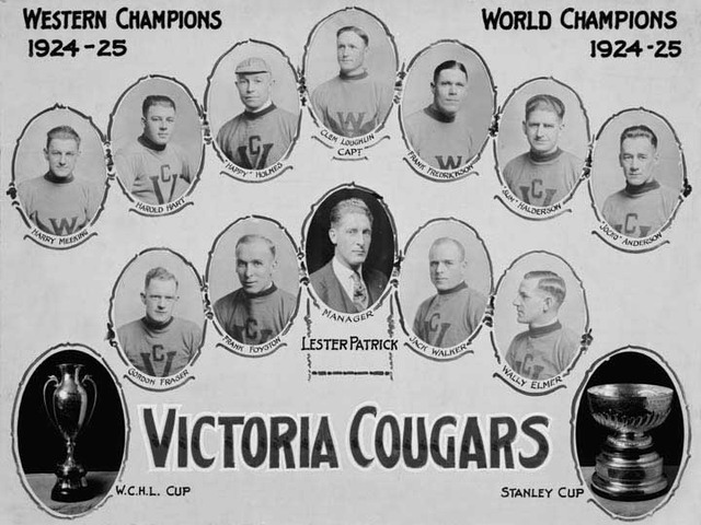 Victoria Cougars - Stanley Cup Champions - 1925   