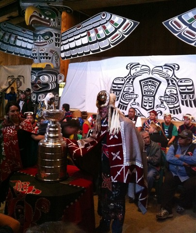 First Nations Community Commemorate Willie Mitchell Stanley Cup