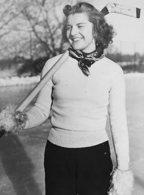 Betty Ford - The First lady of Ice Hockey - 1938