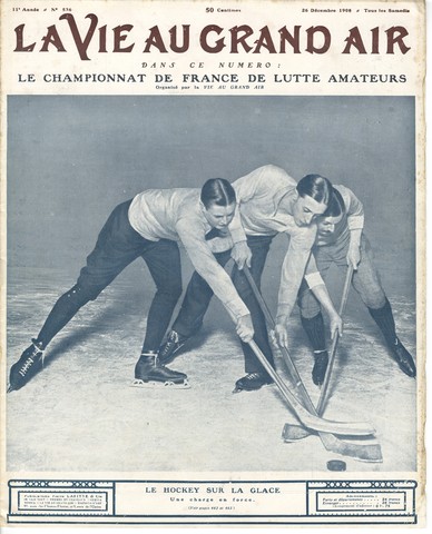 Le Hockey Sur La Glace - Championship of France - 1908 
