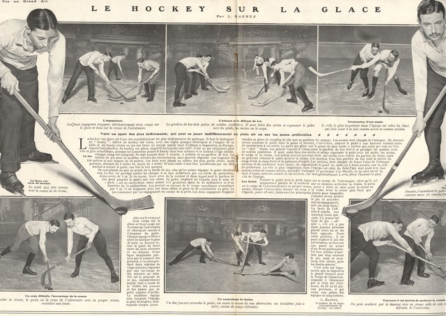 Le Hockey Sur La Glace - 1908 - French Ice Hockey - France
