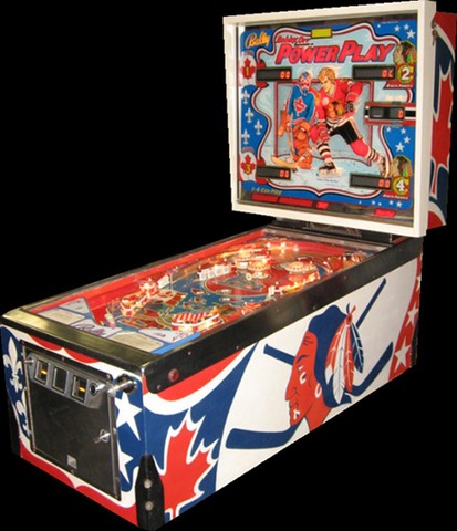 Bally - Pinball Machine - Bobby Orr Power Play - 1977