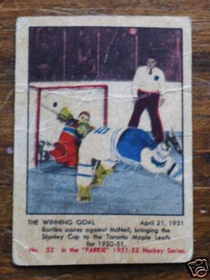 Hockey Card 1951 1