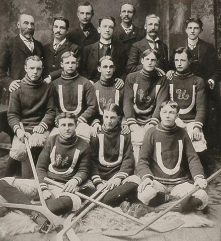 The Uxbridge Hockey Club - 1899 - 1900