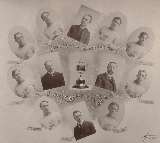 Beechgrove Frontenac's - OHA Junior Champions - 1904