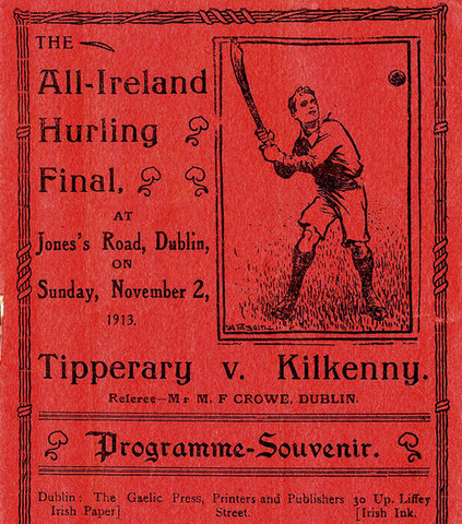 Hurling Program - Tipperary v Kilkenny - 1913 - Croke Park