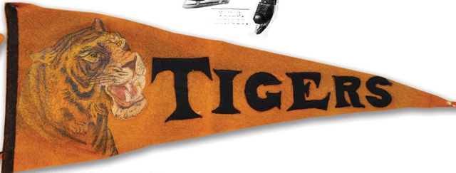 Calgary Tigers Pennant - 1920s