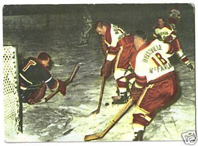 Ice Hockey Card 1960