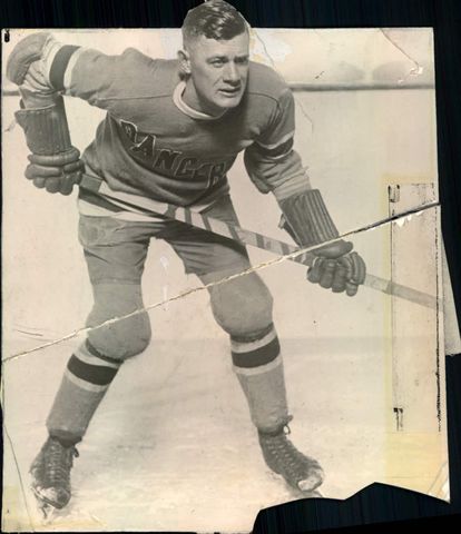 Bun Cook - New York Rangers - Stanley Cup Champion - 1928 & 1933