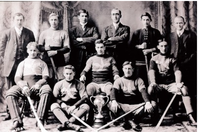 Crescents Hockey Team - 1911 - Champions of Intermediate League