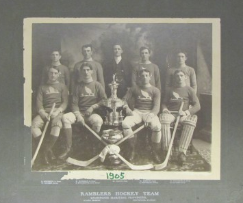 Ramblers Hockey Team - Champions Maritime Provinces - 1905