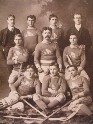 Amherst Ramblers Hockey Team - Nova Scotia - 1904 