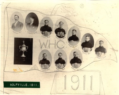 Wolfville Hockey Club - 1911