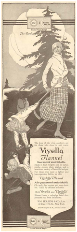 Ice Hockey Fashions - 1920 - Viyella Flannel