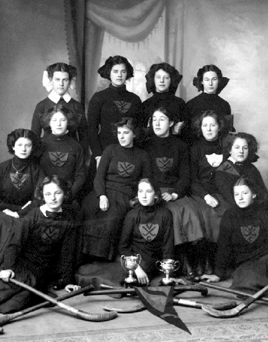 Victoria College - Women's Field Hockey Champions - Early 1900s 