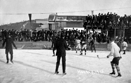 Prince George Hockey - South Fort George Ice Hockey Game - 1915