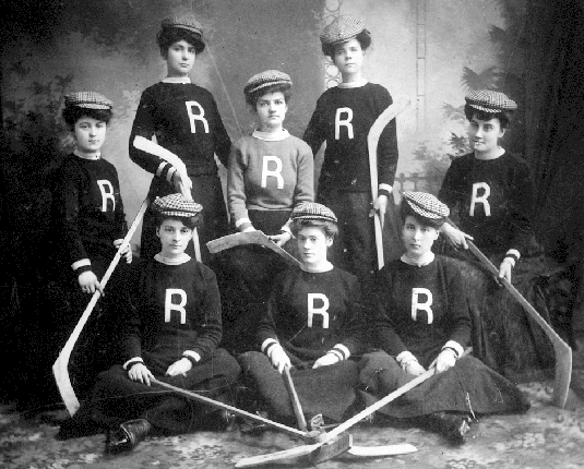Revelstoke Womens Hockey Team - British Columbia - Early 1900s