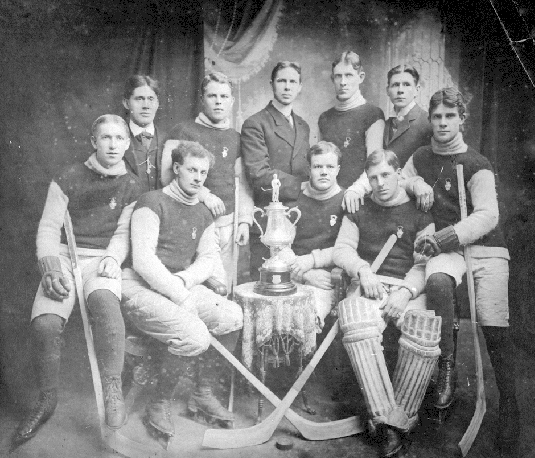 Rossland Victoria Hockey Club - Ice Hockey Champions - 1907