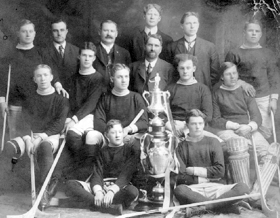 Rossland Victoria Hockey Club 1906 Rossland Winter Carnival Hockey Champions