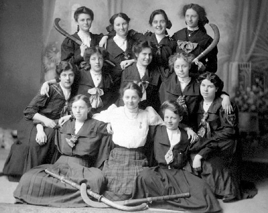 Victoria High School - Girls Field Hockey Team - Early 1900s