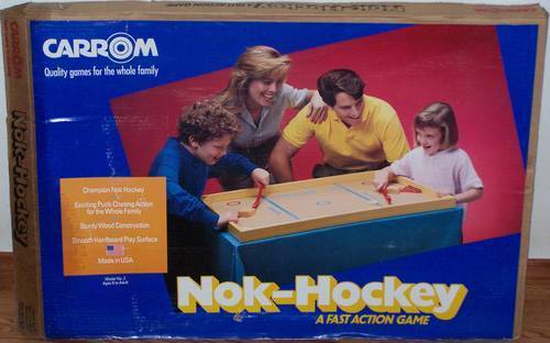 Nok-Hockey Game - Original Box