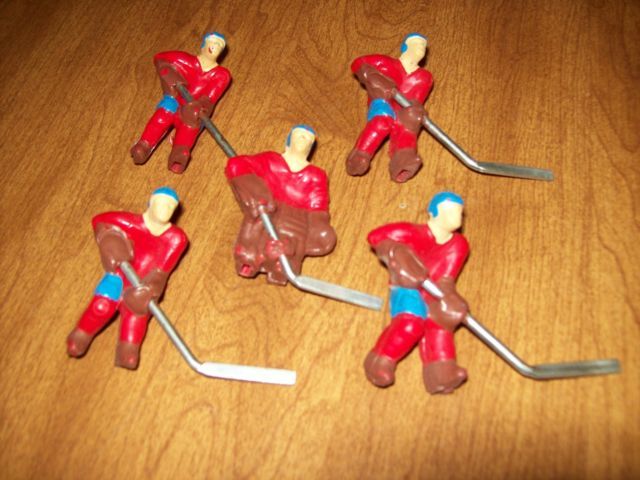 Vintage Table Hockey Players - 1970s - 3D - Puckmaster