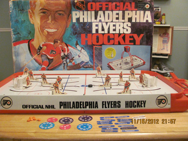 Vintage Table Hockey Game - Philadelphia Flyers - Coleco - 1971