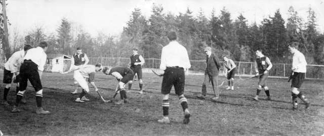 Vancouver Mens Field Hockey Game - 1912