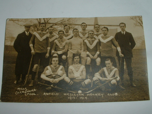 Anfield Wesleyan Hockey Club - Liverpool - England - 1914