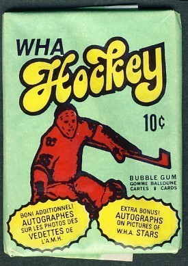 Hockey Card Wrapper 1974