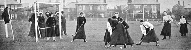 International Ladies Hockey - England vs Wales @ Richmond - 1901