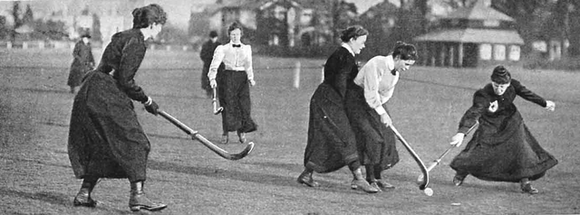 International Ladies Hockey - 1901 - England vs Wales @ Richmond