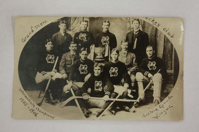 Grand-Mere Hockey Club - East Canada Intermediate Champions 1906