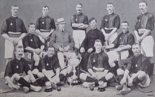 2nd Battalion Kings Royal Rifles Hockey Team - Murree Cup Champions 1904 