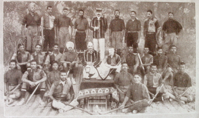 Antique Police Hockey Team - Banares District Hockey Team - 1911
