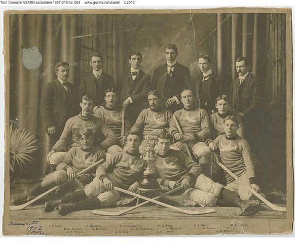 Halifax Crescents - Ice Hockey Champions - 1902