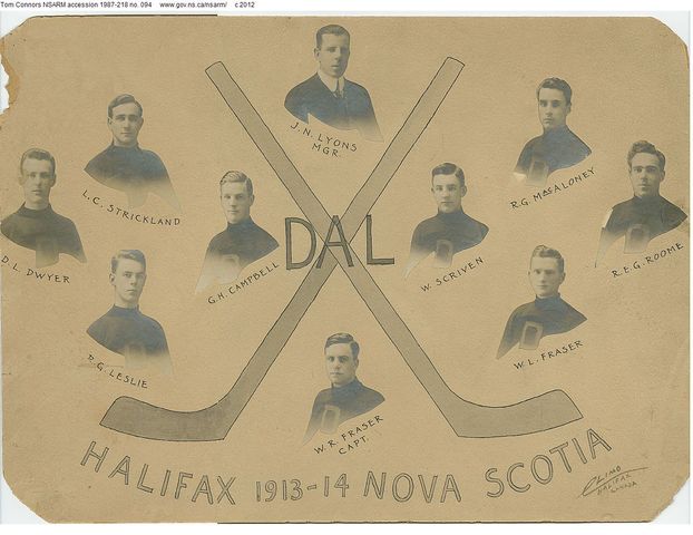 Dalhousie University Hockey Team - 1913 / 14