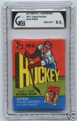 Hockey Card Wrapper 1971 4