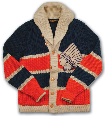 Springfield Indians - Cardigan Sweater - Late 1920s