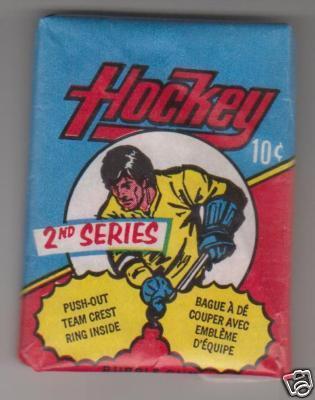 Hockey Card Wrapper 1972 1