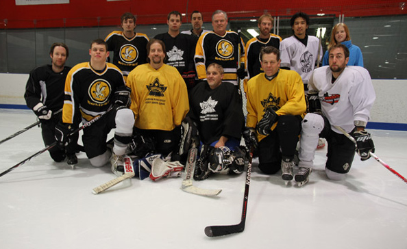 Vancouver Eclipse - Blind Ice Hockey Team - December - 2012