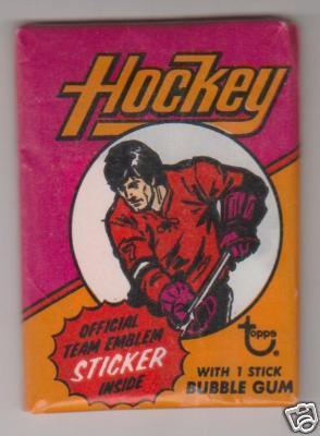 Hockey Card Wrapper 1973 2