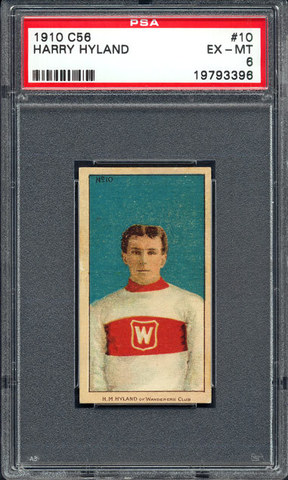Harry Hyland - C56 - Imperial Tobacco Hockey Card - No10 - 1910