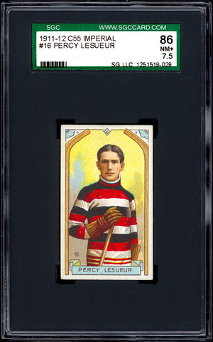 Percy LeSueur - C55 - Imperial Tobacco Hockey Card - 1911