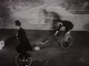 Unicycle Hockey in German Silent Film Varieté - 1925