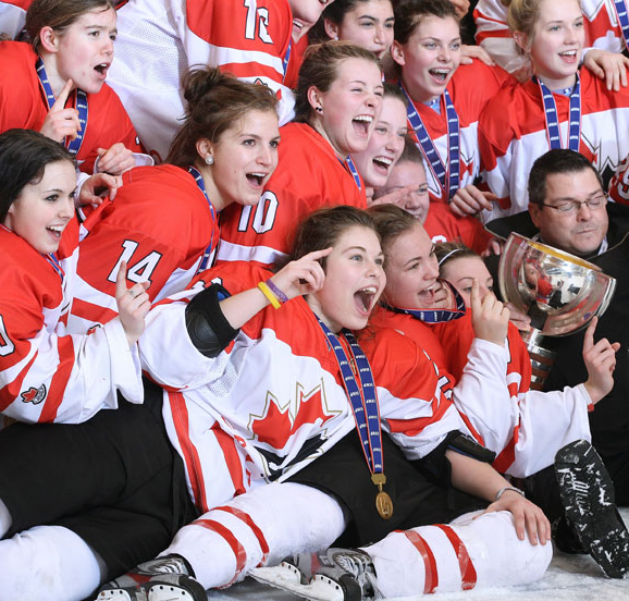 Canadian Girls Win U18 World Ice Hockey Championship HockeyGods