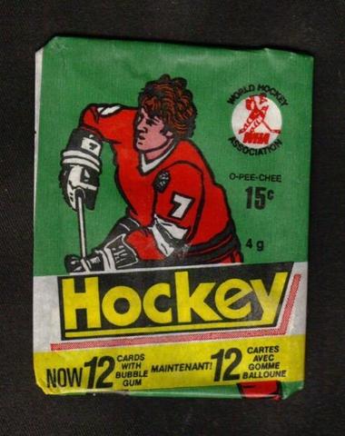 Hockey Card Wrapper 1977 1